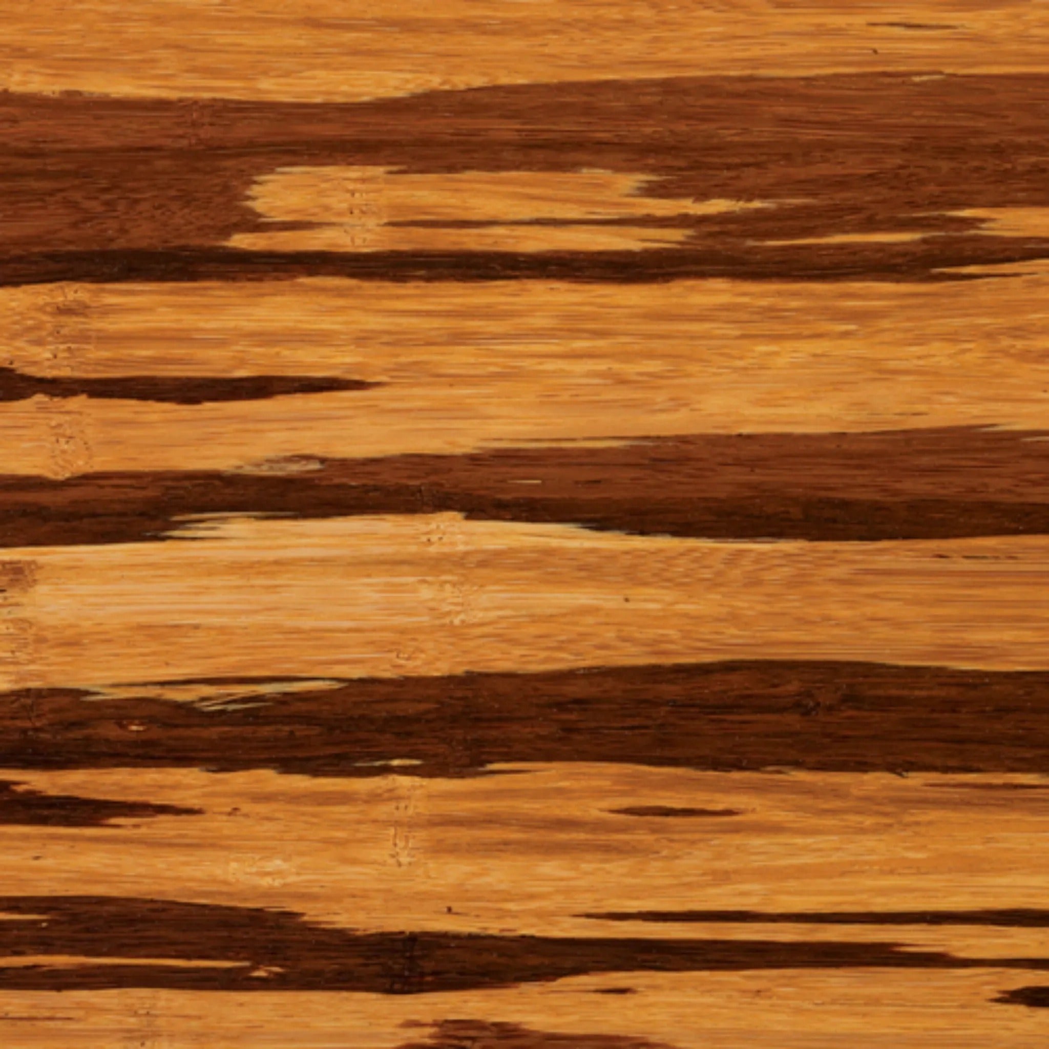 The exotic tiger pattern incorporated in the sustainable Azara Bamboo Low Dresser by Greenington.