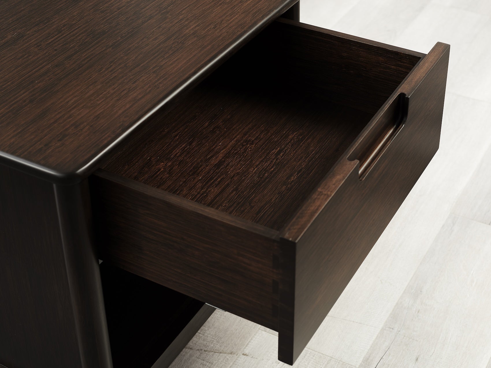 Weston Bamboo Night Stand, Bedside Table