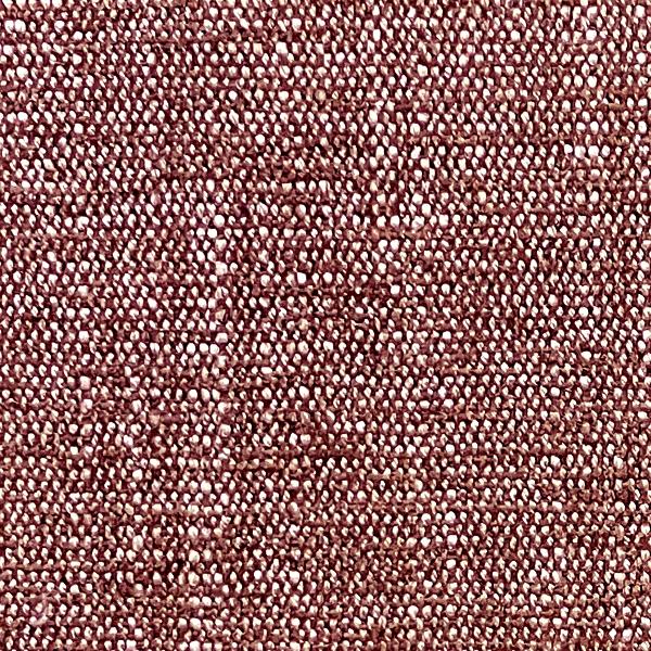 Red and beige woven fabric sample.