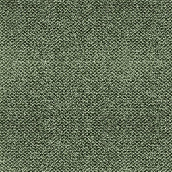 Recycled cotton fabric sample in light green.