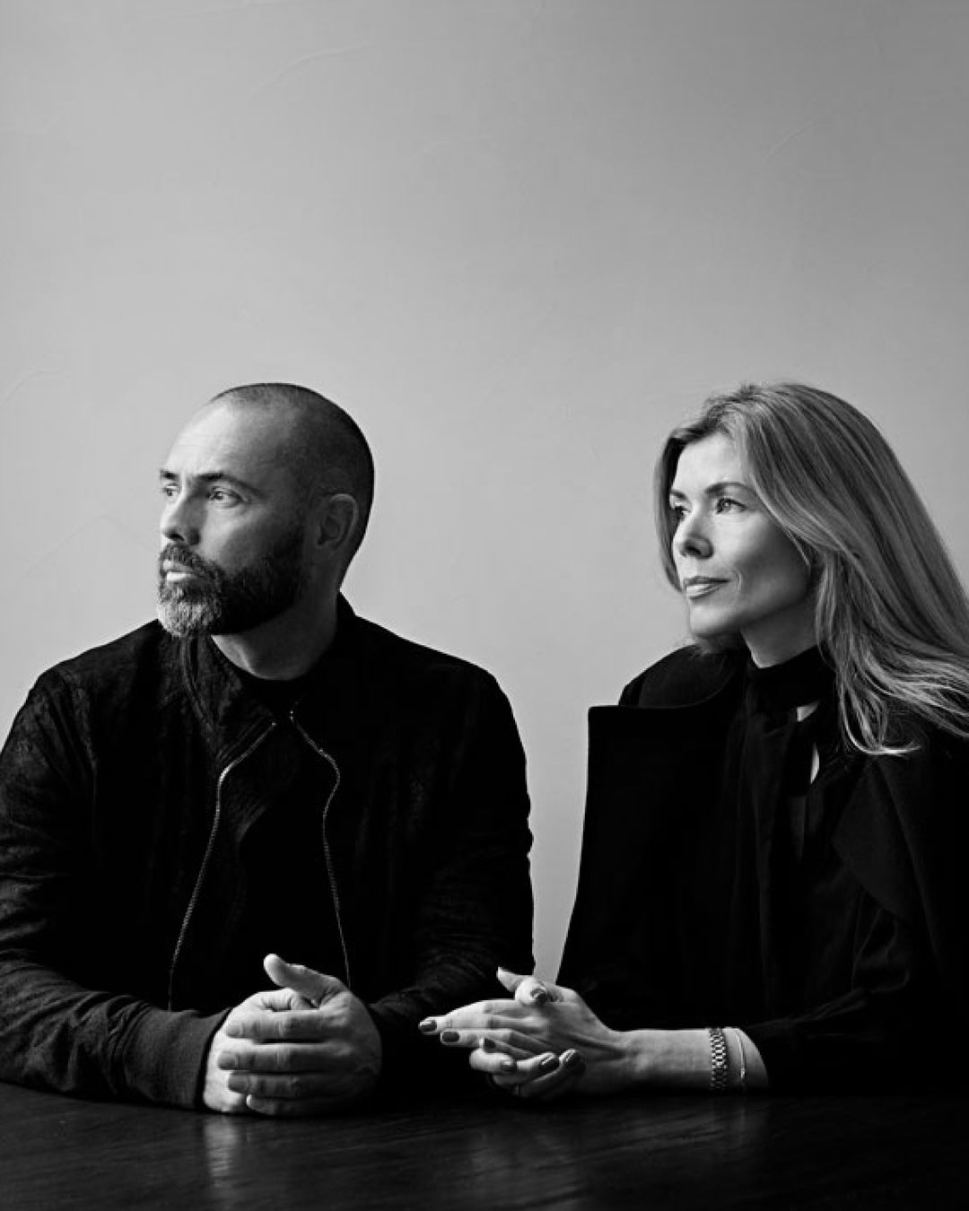 A portrait of Danish designers, Signe Bindslev Henriksen and Peter Bundgaard Rützou, of Space Copenhagen.