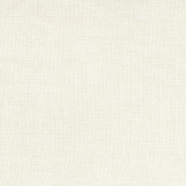 Square fabric sample in white linen