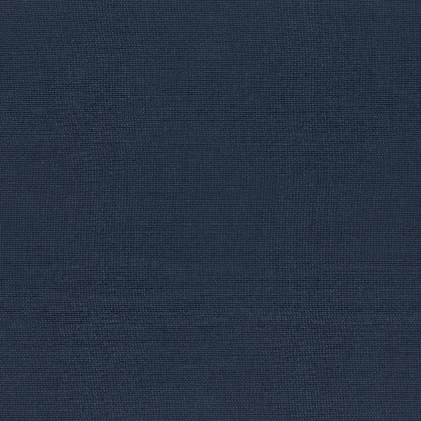 A dark blue square of sustainable fabric. with nontoxic dye.